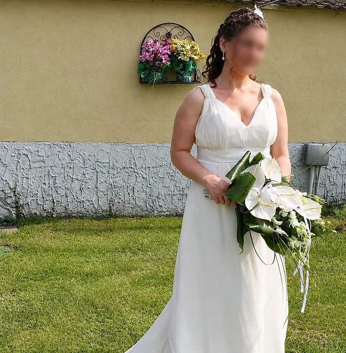 Prova abito da sposa su misura, Sartoria Surace Torino