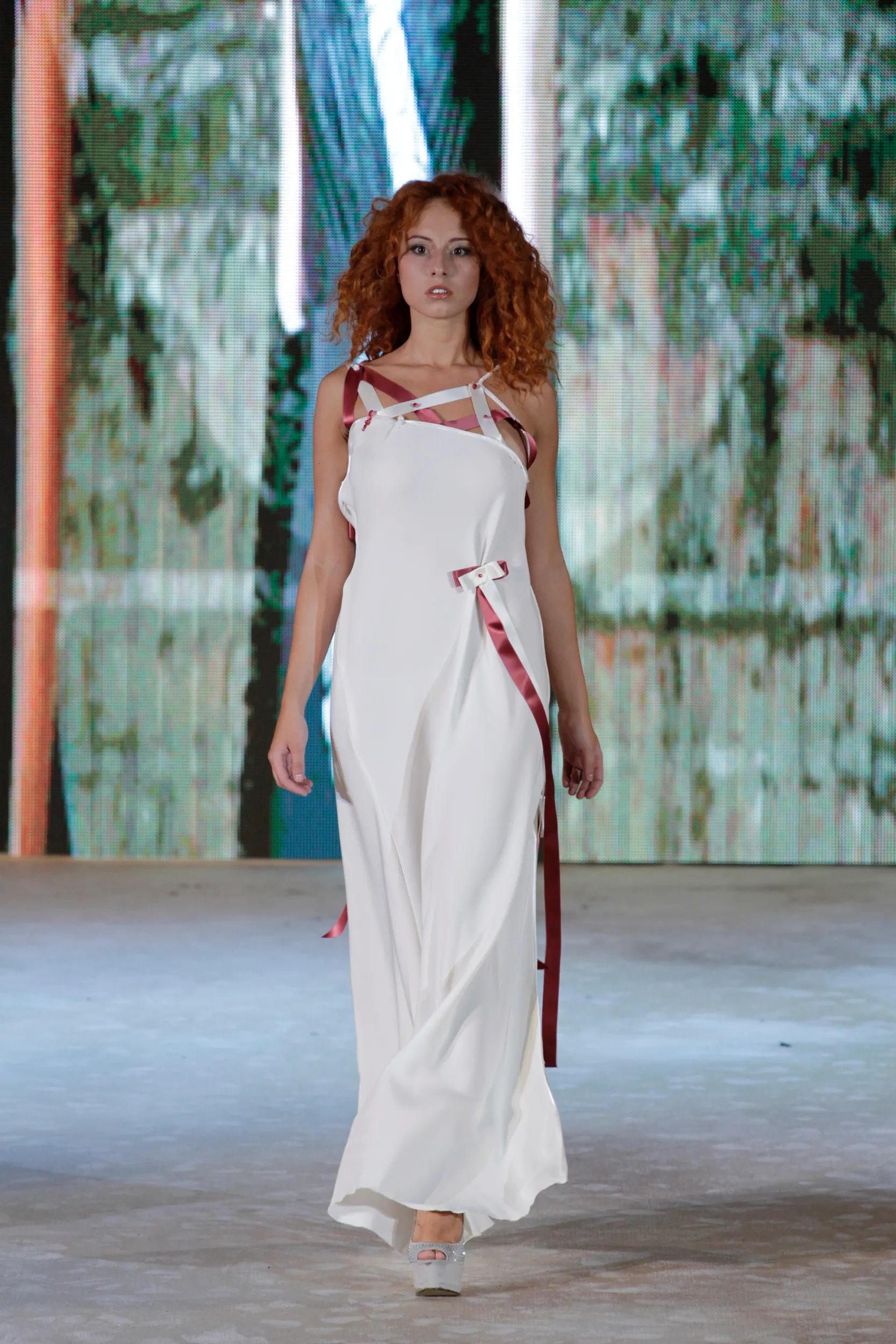 Abito della collezione "La Stella del Mediterraneo" di Francesca Surace, premiato a The Look of the Year 2013